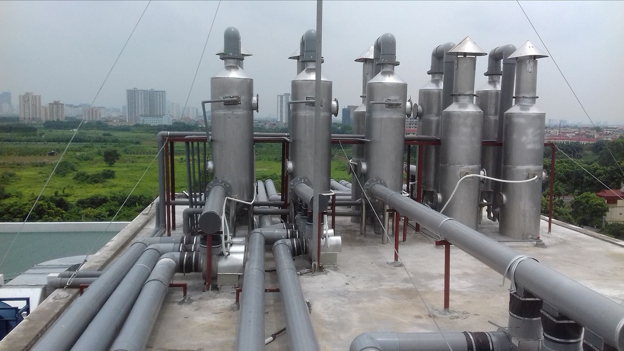 Hệ thống xử lý khí thải PTN và công nghiệp